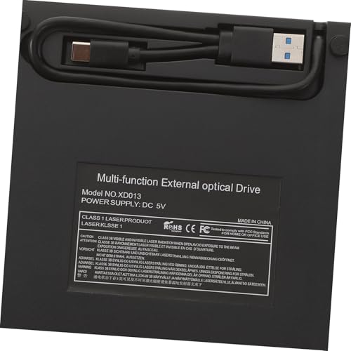 Unidad Externa Ultrafina DVD USB Tipo-C Grabadora CD DVD miniatura 3