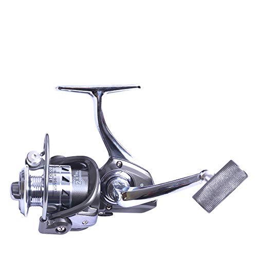 SGKN Deporte al Aire Libre Pesca Carrete de Giro 12 + 1 BB Metal Spinning Carretes Pesada Arrastre Barco de Pesca Carrete 5.2: 1 Herramienta de Pesca de la Carpa Pesca Spinner