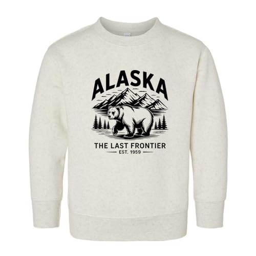 Last Frontier Alaska Kids Sweatshirt Toddler