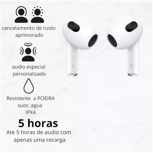 Fone De Ouvido Bluetooth 5.4 Pro In-ear Duplo Compatível Iphone Android Redução De Ruído Case Magnet
