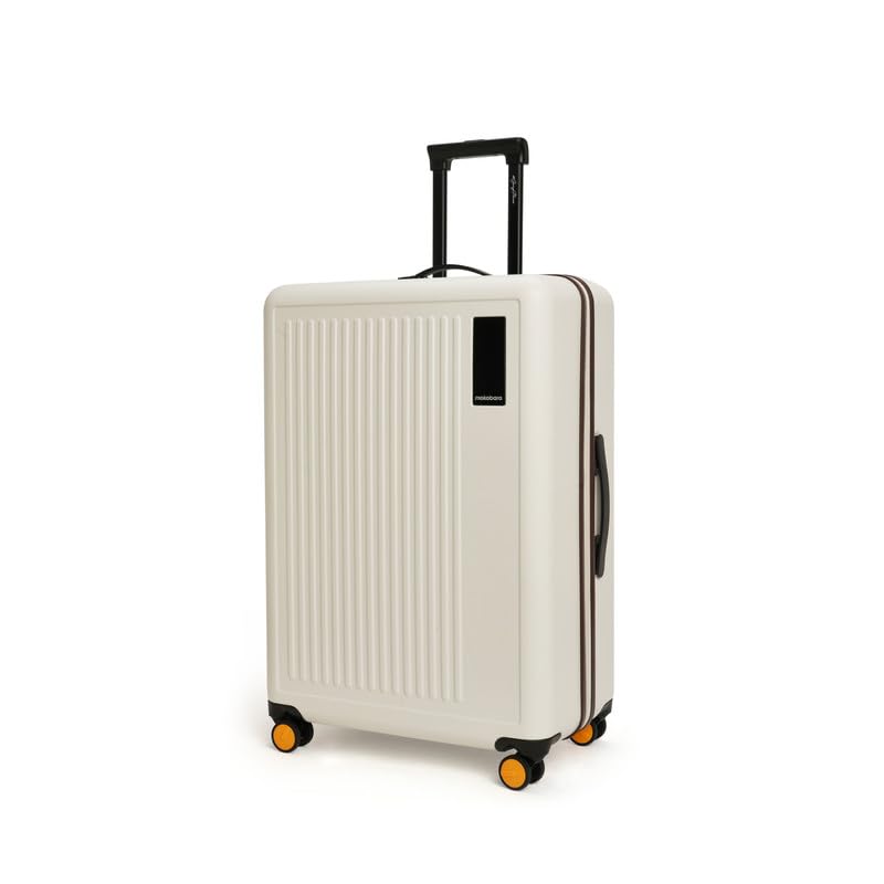 MOKOBARAThe Transit Luggage German Makrolon Poly-Carbonate Hard Sided 8 Silent Ninja Wheels for Travelling (Check-in Large, Still Loading Brownray (Limited Edition))
