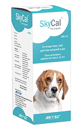 Image of Syrup for Dogs & Cats | Calcium & Vitamin Supplement | Supports Strong Bones & Growth | 200ml