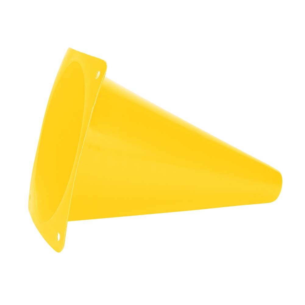 Alomejor 6 szt. 18 cm rożki sportowe piłka nożna szkolenie szyszki znacznik ruch zestaw (żółty)