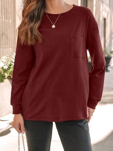 Image of AUTOMET Womens Long Sleeve T Shirts Crewneck Sweatshirts