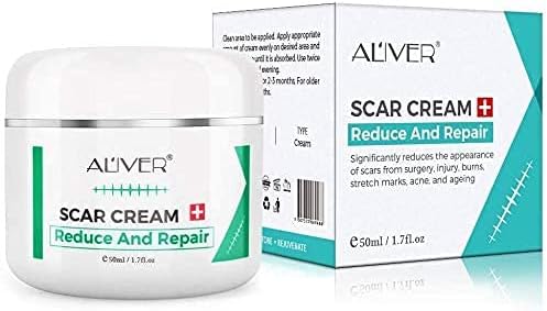 Scar Removal Cream,Scar Cream for New & Old Scars,Stretch Marks Relief and Burns Repair