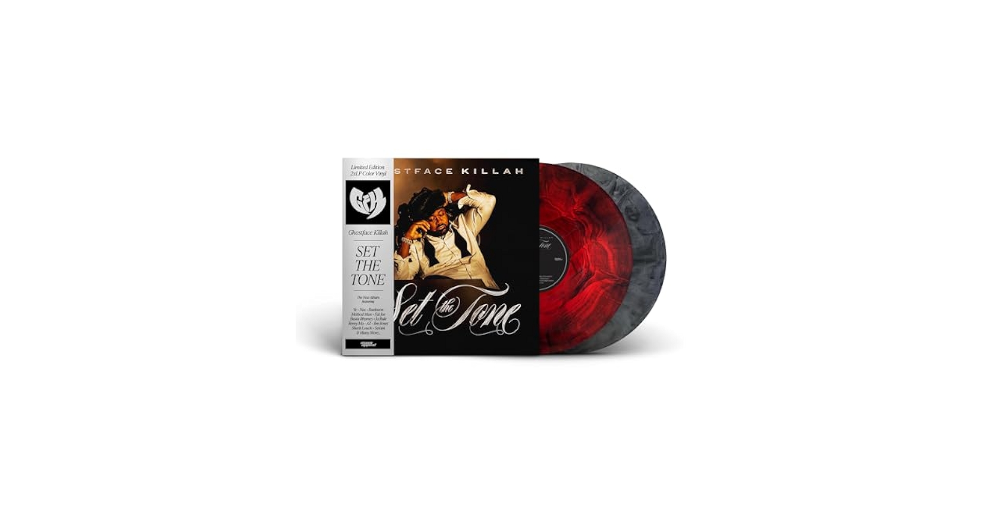 米2LP Ghostface Killah Set The Tone (Guns &amp; Roses) MSAP170LPBLK Mass Appeal 未開封 /00520 Ghostface Killah - Set The Tone (Guns & Roses) (Colored 2xLP