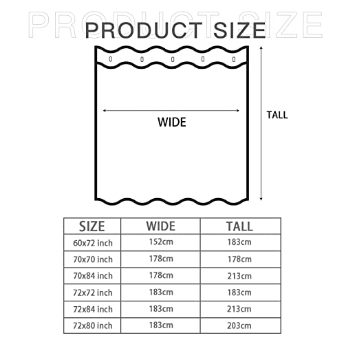 Ijqrvj Yin Yang Design,Waterproof Fabric Shower Curtain Liner With Hooks,Yin Yang Mandala,Soft Cloth Shower Liner,Light-Weight & Machine Washable,Black White,72X72In(183X183Cm) #TOP1
