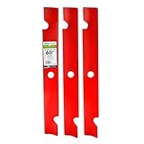 MaxPower 561139B Heavy Duty 3 Blade Set for 60' Cut Exmark, Replaces OEM no. 103-6403, 103-6403-S, 140-1240