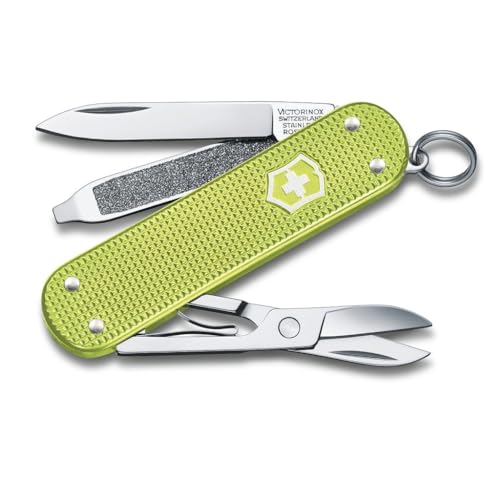 Victorinox 0.6221.241G Pocket Knife, Aluminum, Lime, Small