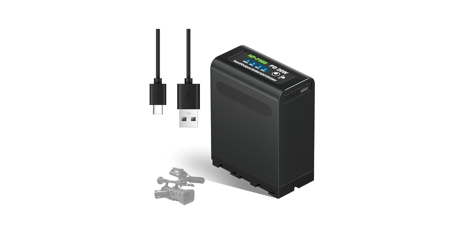 Amazon.com: 10800mAh NP-F970 NP-F980 Battery Replacement