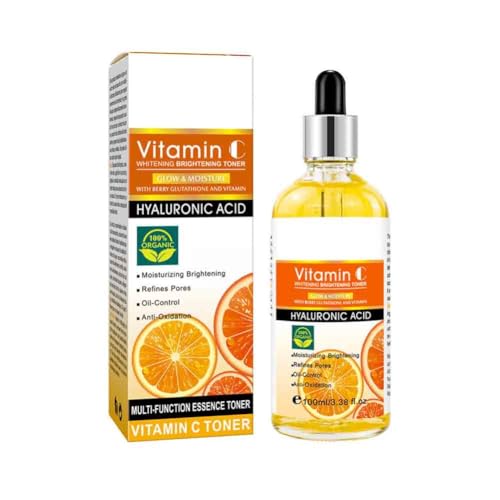 3PCS Vitamin C Whitening Face Serum Hyaluronic Acid Facial Skin Spot Purifying Serum Dark Spot Remover Cosmetic Lightweight Anti-Wrinkle Moisturizing Facial Care