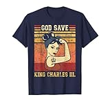 Retro Colored Apparel Vintage King Charles Tee