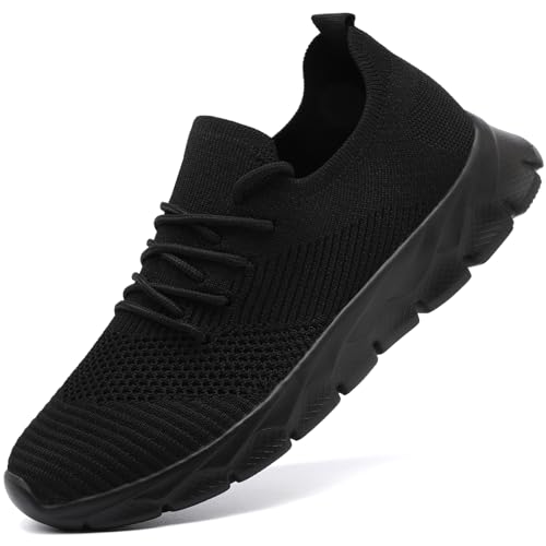 Women's Running Shoes Women Tennis Sneakers Comfortable Breathable Lightweight Non-Slip Shoes Mesh Casual Fashion Walking Sneakers for Gym Athletic with Mesh Upper