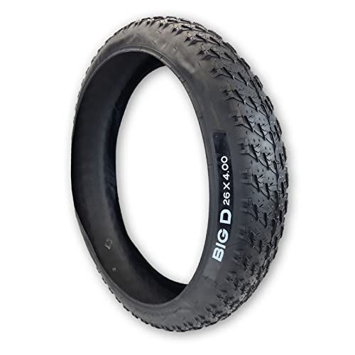 Duro Tire 26X4.0 Big D Fat Bike Mountain Bike Tire With Folding Beads 26X4 Black 26 X 4.0 #TOP1