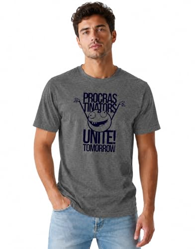 Image of Vastrio Unisex Procrastinators Unite Graphic Regular Fit Cotton T-Shirt