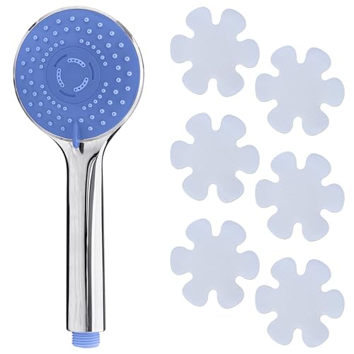 Alcachofa Ducha Ahorro Agua, Ducha de Baño, incluye Antideslizantes/Pegatinas Baño, Alcachofa Ducha Alta Presión, Antical, Cabezal Ducha, Telefono Ducha, Telefonillo Ducha, Cebolleta Ducha, Ducha