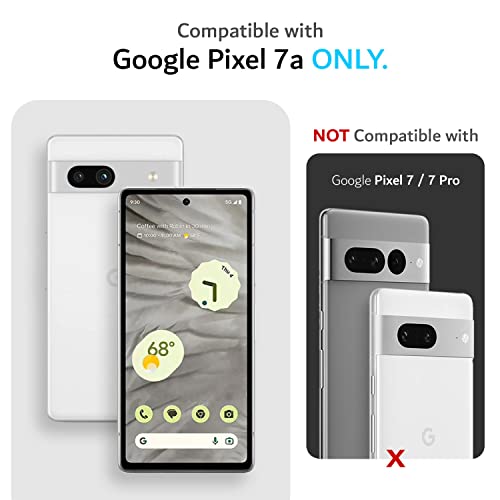 Image of TUDIA MergeGrip Designed for Google Pixel 7a Back Cover 2023, [MagSafe Compatible] Military Grade Slim Dual Layer Raised Edge Non-Slip Magnetic [Built-in Magnet] Phone Back Cover - Indigo Blue