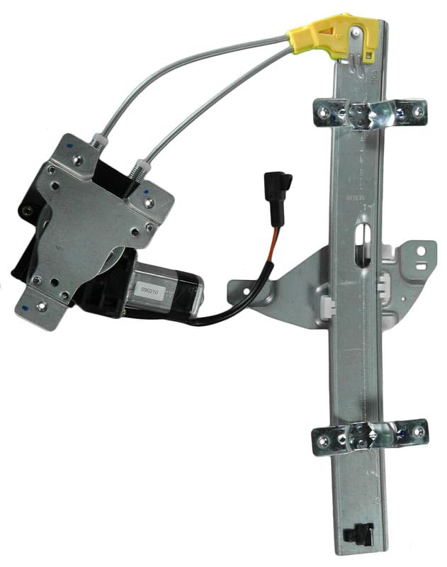 Image of TRQ Rear Right Power Window Regulator & Motor Assembly Passenger Side