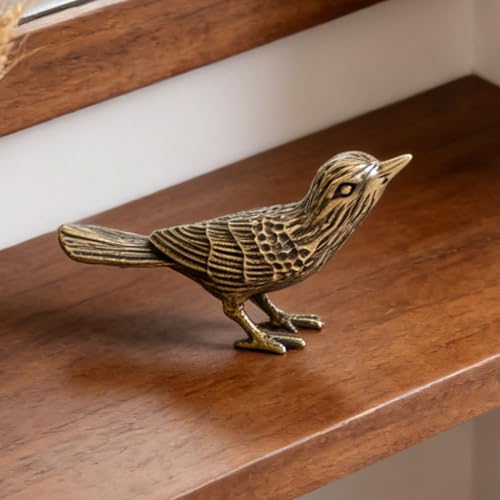 Sculpture d'oiseau décorative pour table de salon et bureau élégant - 4