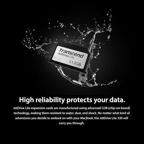 Image of Transcend 1TB JDL330 JetDrive Lite 330 Expansion Card for MacBook Pro 2021 TS1TJDL330