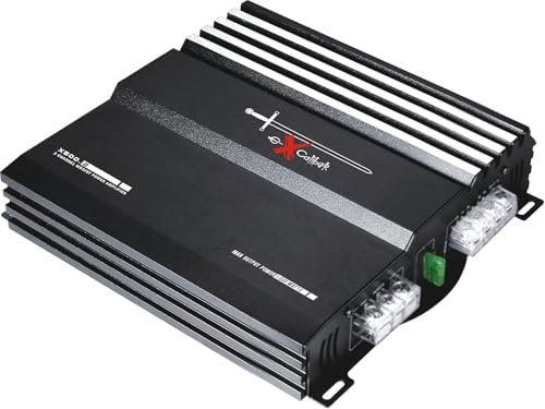 Design inteligente: l'amplificatore per diffusori per auto X600.2 MOSFET ha un ingombro ridotto grazie all'alloggiamento piatto in lega di alluminio di alta qualità, che garantisce una rapida dissipazione del calore.