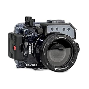 Sea Frogs for Sony RX100 I-V Waterproof Camera Housing, Maximum Diving Depth 40m/132ft, Suitable for Professional Diving Photography, Surfing, Swimming, Snorkeling