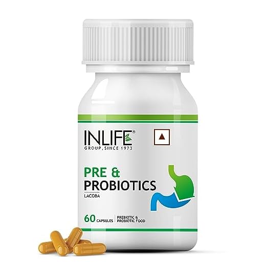 Inlife Prebiotics and Probiotics - 60 Capsules