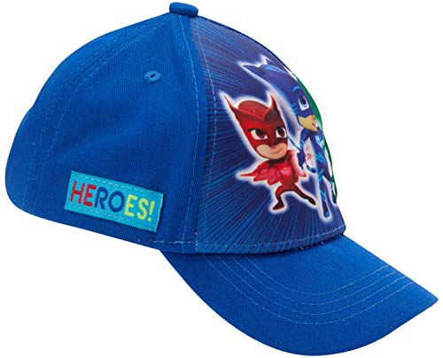 PJ Masks Little Boys Character 3D Pop Baseball Cap, Blue, Age 4-7
