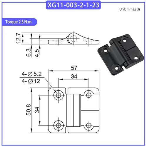 Charnière à amortissement réglable pour stabiliser les capots d'instruments - 3