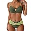 Army Green Color Block