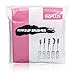 G2PLUS 100PCS Disposable Eyelash Brushes, Adjustable Mascara Wands Makeup Applicator Kits, Eyelash Spoolies Brushes for Eyelash Extensions and Eyebrows (Black)