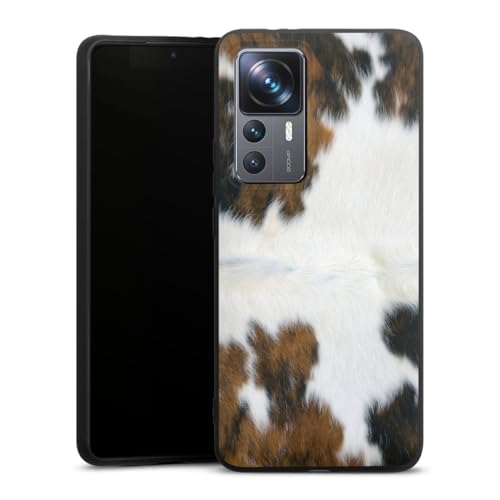Coque Xiaomi 12T Pro 5G DeinDesign imprimé fourrure de vache souple