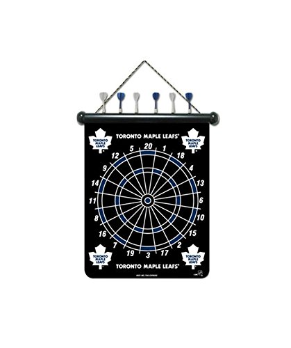 Tag Express Toronto Marple Leafs NHL Magnetic Dartboard Set