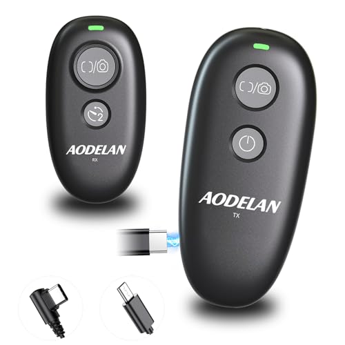Image of Upgraded Rechargeable USB-C Camera Wireless Shutter Release Remote Control