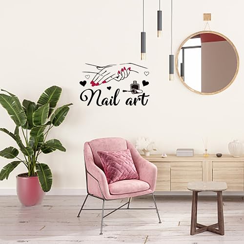 PLIGREA Decalcomanie da Muro per Unghie, Adesivo