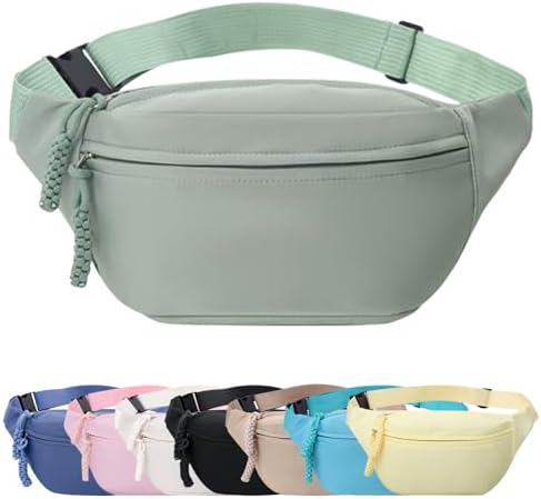 Mayoii Bolsos de cintura para mujeres, riñonera para hombres y mu...