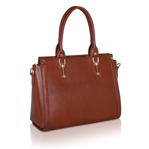 Image of DORPER MONEY HILL Durable Leather Satchel Bag for Women Genuine Handbag