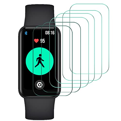 TQmate6Pack Screen Protector for Xiaomi Redmi Smart Band Pro, TPU Soft Protector Film, Anti Scratch, Easy to install Screen Film