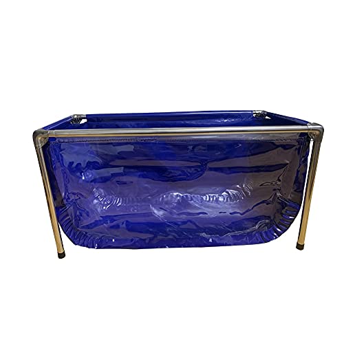 L'aquarium d'extérieur en PVC avec fenêtre d'observation en Acier et réservoir d'eau, idéal pour Une Utilisation dans Un Jardin, est Un Choix idéal pour Les Amateurs de Poissons et de Plante