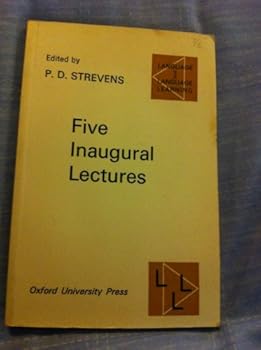 Unknown Binding Five inaugural lectures (Language and language learning series) Book