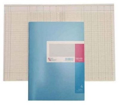 Spaltenbuch A4 K+E 86-12041 40Bl 4Spalten 7104K40
