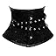 Black Brocade-(for Short Torso-fit Well for 8.5 Black Brocade-(for Short Torso-fit Well for 8.5