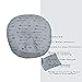 Cozybiub Premium Infant Lounger Cover,Dart Design Water Resistant Washable Removable Cover for Newborn Lounger,Soft & Washable, Fits Bobby Infant Lounger Pillow(Not Included)