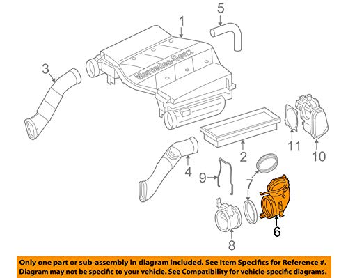 Mercedes Benz Genuine Air Deflector 273-140-01-18