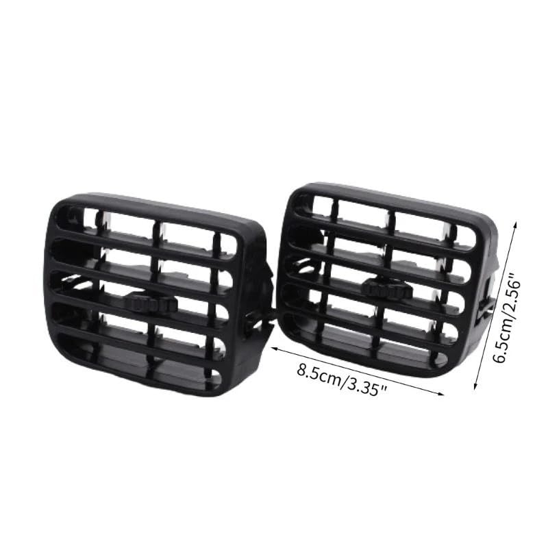 Rejilla de aire frontal para Clio II 98-01, recambio de rejillas de calefacción averiadas 6