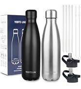 Amazon.com: Insulated Water Bottle, 2 Pack-17oz Stainless Steel