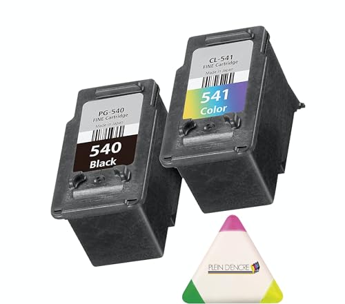 Cartouches PG 540 CL 541 pour vos impressions quotidiennes sur Pixma MG3600