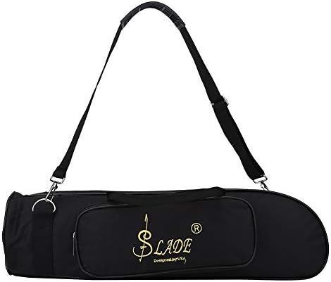 Bnineteenteam Trumpet Carrying Bag, Oxford Cloth Thicken Anti-Waterproof Trumpet Carrying Case with Shoulder Belt