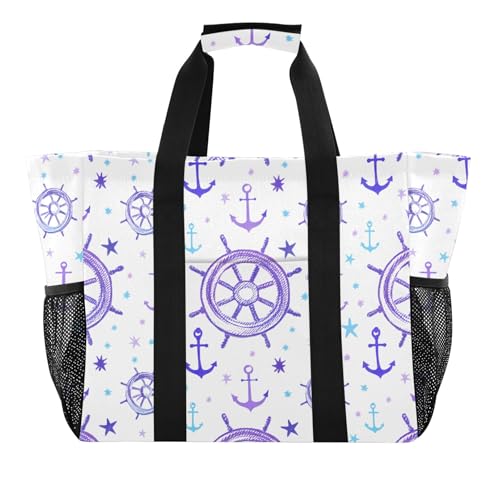 Grand sac de plage en toile imperméable pour ranger toutes vos affaires sans sable