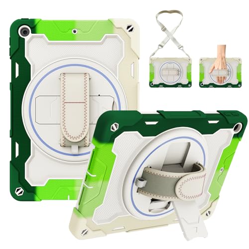 Étui robuste pour iPad 10,2 pouces muni d'une béquille rotative 360° et protection chocs